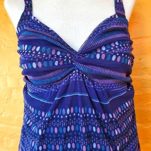 New York & Company Flowy Spaghetti Strap Top